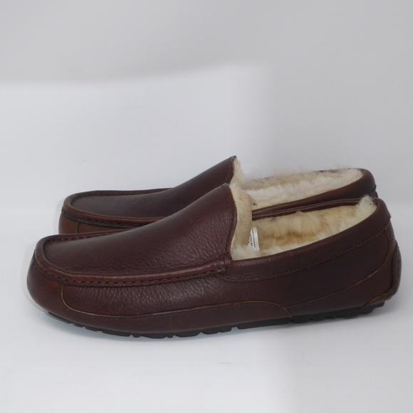 ugg ascot leather china tea